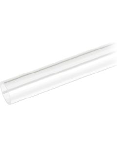 Bitspower None Chamfer Crystal Link Tube, 16mm OD, 1000mm, Clear, 4-Pack
