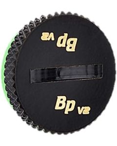 Bitspower G1/4" Low-Profile Stop Fitting V2, Matte Black, 2-Pack
