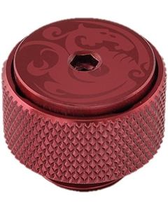 Bitspower G1/4" Air Exhaust Fitting, Deep Blood Red