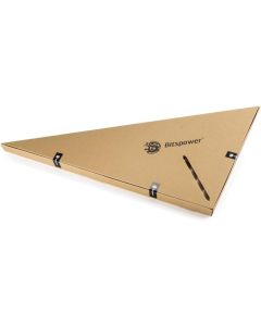 Bitspower Pre-Bent 90-Degree Acrylic Hard Tube OD16MM-Length 220x305MM